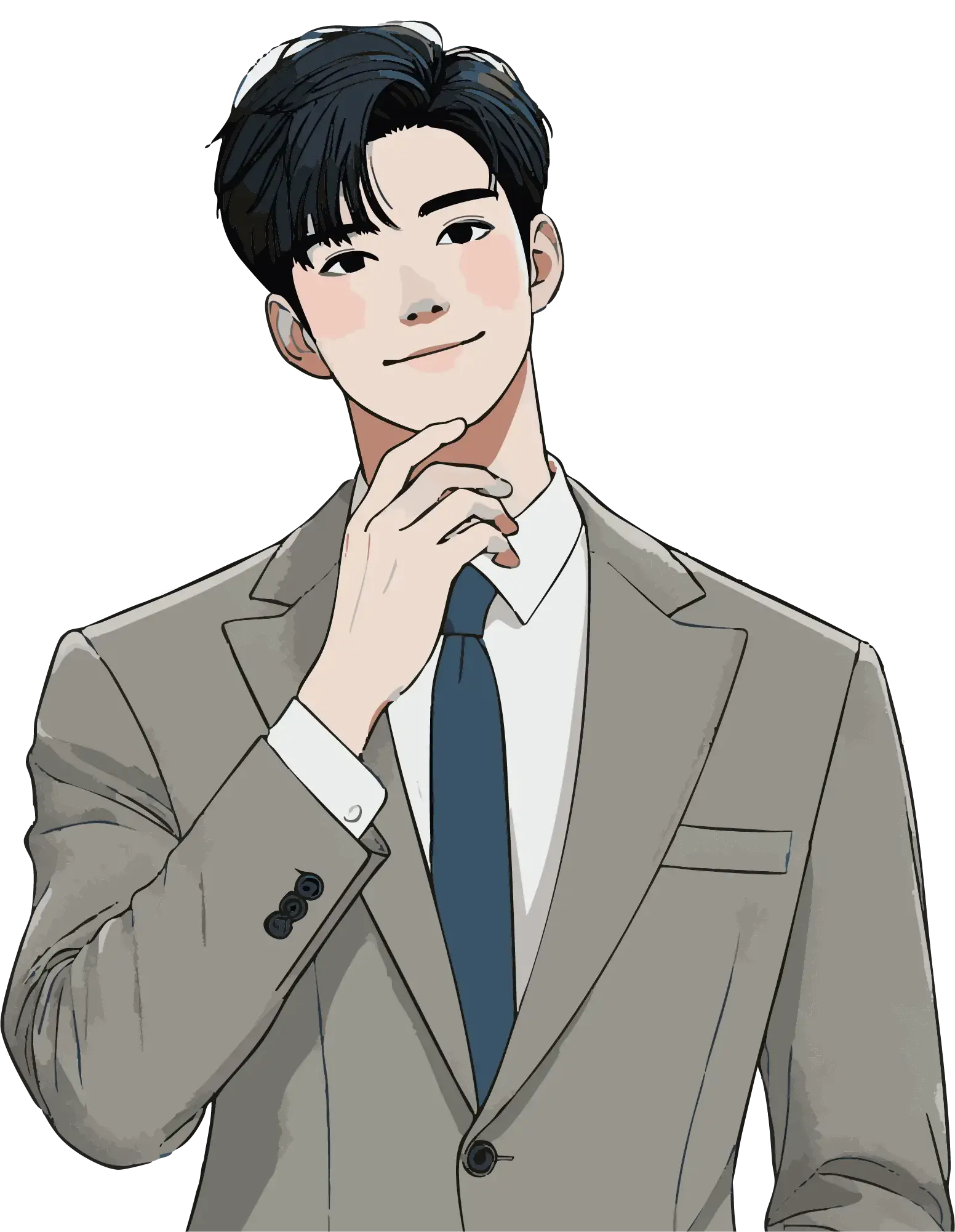 笑顔の営業マン