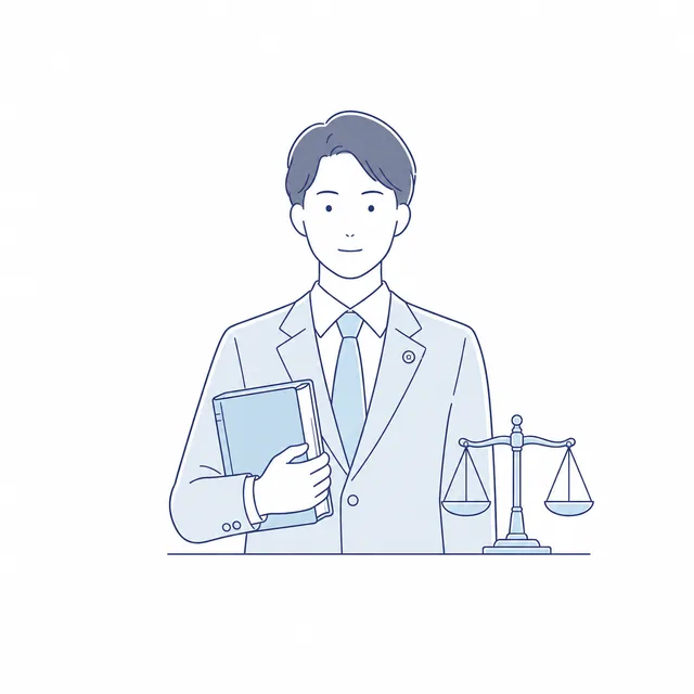 弁護士のイラスト