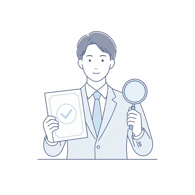 弁理士のイラスト